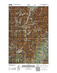 Sheepshead Mountain Montana Historical topographic map, 1:24000 scale, 7.5 X 7.5 Minute, Year 2011