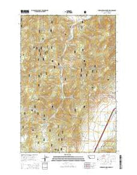 Sheepshead Mountain Montana Current topographic map, 1:24000 scale, 7.5 X 7.5 Minute, Year 2014