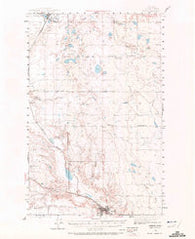 Shelby Montana Historical topographic map, 1:62500 scale, 15 X 15 Minute, Year 1943