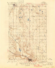 Shelby Montana Historical topographic map, 1:62500 scale, 15 X 15 Minute, Year 1943
