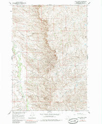 Shick Ranch Montana Historical topographic map, 1:24000 scale, 7.5 X 7.5 Minute, Year 1960