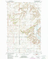 Shippe Canyon Montana Historical topographic map, 1:24000 scale, 7.5 X 7.5 Minute, Year 1950
