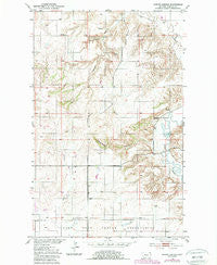 Shippe Canyon Montana Historical topographic map, 1:24000 scale, 7.5 X 7.5 Minute, Year 1950