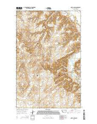 Shippe Canyon Montana Current topographic map, 1:24000 scale, 7.5 X 7.5 Minute, Year 2014