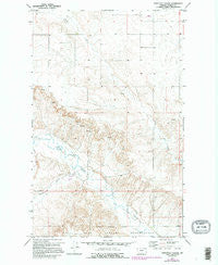 Shipstead Coulee Montana Historical topographic map, 1:24000 scale, 7.5 X 7.5 Minute, Year 1973