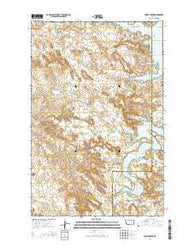 Short Creek Montana Current topographic map, 1:24000 scale, 7.5 X 7.5 Minute, Year 2014