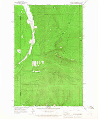Shroder Creek Montana Historical topographic map, 1:24000 scale, 7.5 X 7.5 Minute, Year 1964