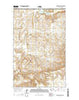 Si Merrell Slough Montana Current topographic map, 1:24000 scale, 7.5 X 7.5 Minute, Year 2014