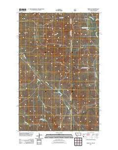 Sidney SE Montana Historical topographic map, 1:24000 scale, 7.5 X 7.5 Minute, Year 2011