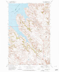 Signal Butte Montana Historical topographic map, 1:24000 scale, 7.5 X 7.5 Minute, Year 1972