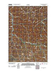 Signal Mountain Montana Historical topographic map, 1:24000 scale, 7.5 X 7.5 Minute, Year 2011