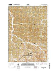 Signal Mountain Montana Current topographic map, 1:24000 scale, 7.5 X 7.5 Minute, Year 2014