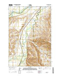 Silesia Montana Current topographic map, 1:24000 scale, 7.5 X 7.5 Minute, Year 2014