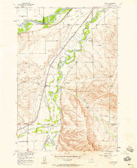 Silesia Montana Historical topographic map, 1:24000 scale, 7.5 X 7.5 Minute, Year 1956