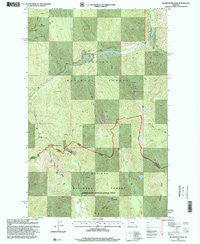 Silver Butte Pass Montana Historical topographic map, 1:24000 scale, 7.5 X 7.5 Minute, Year 1997