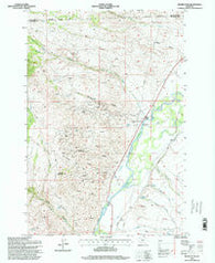 Silver Star Montana Historical topographic map, 1:24000 scale, 7.5 X 7.5 Minute, Year 1996