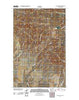 Silver Bow Lake Montana Historical topographic map, 1:24000 scale, 7.5 X 7.5 Minute, Year 2011