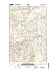 Silver Bow Spring Montana Current topographic map, 1:24000 scale, 7.5 X 7.5 Minute, Year 2014