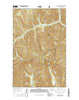 Silver Butte Pass Montana Current topographic map, 1:24000 scale, 7.5 X 7.5 Minute, Year 2014