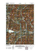Silver Lake Montana Historical topographic map, 1:24000 scale, 7.5 X 7.5 Minute, Year 2011