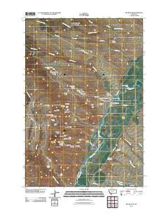 Silver Star Montana Historical topographic map, 1:24000 scale, 7.5 X 7.5 Minute, Year 2011