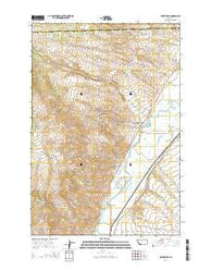 Silver Star Montana Current topographic map, 1:24000 scale, 7.5 X 7.5 Minute, Year 2014