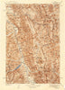 Silvertip Montana Historical topographic map, 1:125000 scale, 30 X 30 Minute, Year 1942