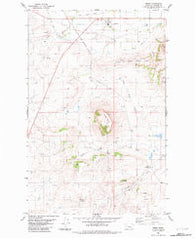 Simms Montana Historical topographic map, 1:24000 scale, 7.5 X 7.5 Minute, Year 1983