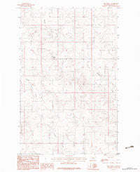 Sims Spring Montana Historical topographic map, 1:24000 scale, 7.5 X 7.5 Minute, Year 1983