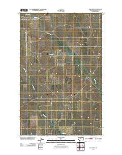Sims Spring Montana Historical topographic map, 1:24000 scale, 7.5 X 7.5 Minute, Year 2011
