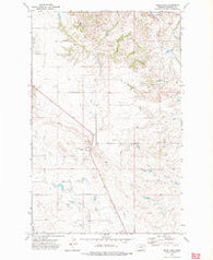 Sioux Pass Montana Historical topographic map, 1:24000 scale, 7.5 X 7.5 Minute, Year 1972