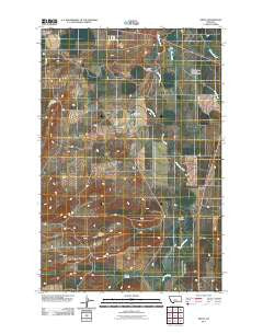 Sipple Montana Historical topographic map, 1:24000 scale, 7.5 X 7.5 Minute, Year 2011