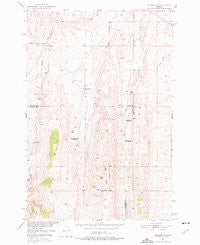 Sixteen NE Montana Historical topographic map, 1:24000 scale, 7.5 X 7.5 Minute, Year 1951
