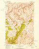 Sixteen Montana Historical topographic map, 1:24000 scale, 7.5 X 7.5 Minute, Year 1948
