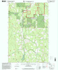 Skillet Mountain Montana Historical topographic map, 1:24000 scale, 7.5 X 7.5 Minute, Year 1997
