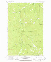 Skillet Mountain Montana Historical topographic map, 1:24000 scale, 7.5 X 7.5 Minute, Year 1963