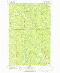 Skillet Mountain Montana Historical topographic map, 1:24000 scale, 7.5 X 7.5 Minute, Year 1963