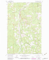 Skillet Mountain Montana Historical topographic map, 1:24000 scale, 7.5 X 7.5 Minute, Year 1963