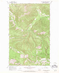 Skookoleel Creek Montana Historical topographic map, 1:24000 scale, 7.5 X 7.5 Minute, Year 1966