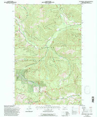 Skookoleel Creek Montana Historical topographic map, 1:24000 scale, 7.5 X 7.5 Minute, Year 1994
