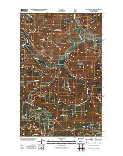 Skookoleel Creek Montana Historical topographic map, 1:24000 scale, 7.5 X 7.5 Minute, Year 2011