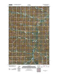 Skunk Creek Montana Historical topographic map, 1:24000 scale, 7.5 X 7.5 Minute, Year 2011