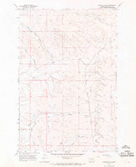 Sleepy Hollow Montana Historical topographic map, 1:24000 scale, 7.5 X 7.5 Minute, Year 1965