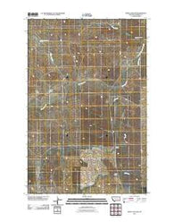 Sleepy Hollow Montana Historical topographic map, 1:24000 scale, 7.5 X 7.5 Minute, Year 2011