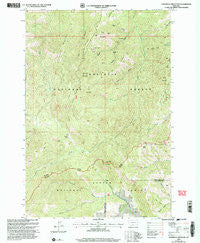 Sliderock Mountain Montana Historical topographic map, 1:24000 scale, 7.5 X 7.5 Minute, Year 2000