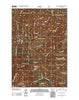 Sliderock Mountain Montana Historical topographic map, 1:24000 scale, 7.5 X 7.5 Minute, Year 2011