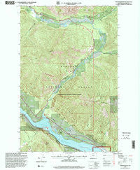 Smeads Bench Montana Historical topographic map, 1:24000 scale, 7.5 X 7.5 Minute, Year 1997