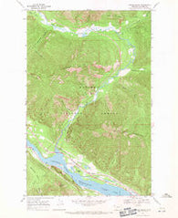 Smeads Bench Montana Historical topographic map, 1:24000 scale, 7.5 X 7.5 Minute, Year 1966