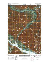 Smeads Bench Montana Historical topographic map, 1:24000 scale, 7.5 X 7.5 Minute, Year 2011