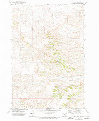 Smith Creek NE Montana Historical topographic map, 1:24000 scale, 7.5 X 7.5 Minute, Year 1971